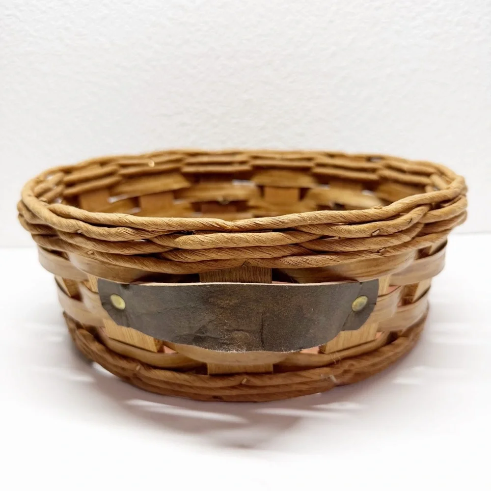 Vintage Pyrex Corning Wear Woven Casserole Basket